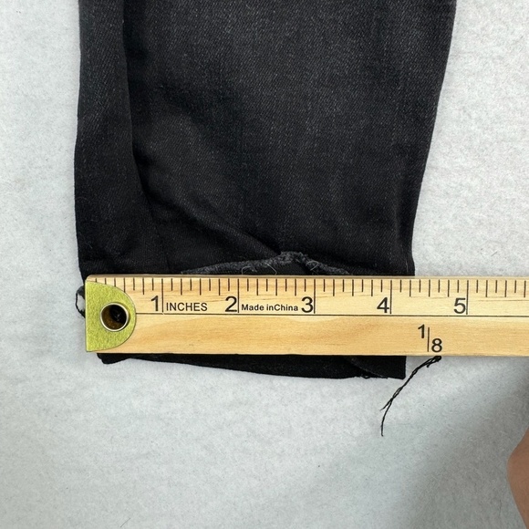 Abercrombie And Fitch Super Skinny Jeans Womens Size 28/6S Black High Rise Stret - Picture 12 of 13